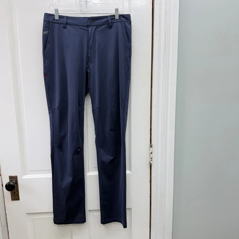 Rhone Commuter Navy Blue Performance Golf Dress Pants Men's 31‎ x 31.5